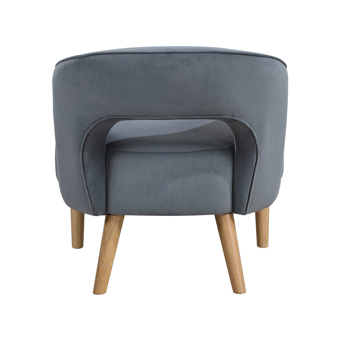 OakvillePark Mirawood Velvet Accent Chair