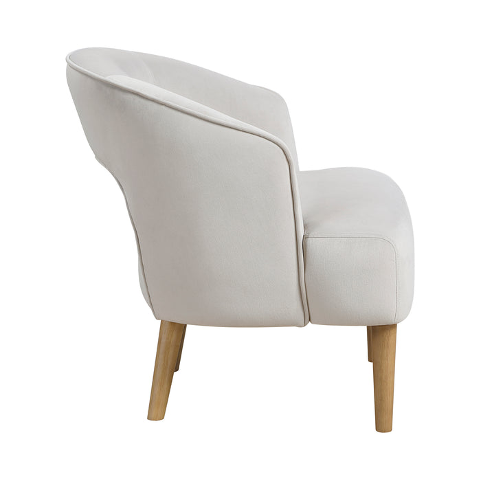OakvillePark Mirawood Velvet Accent Chair