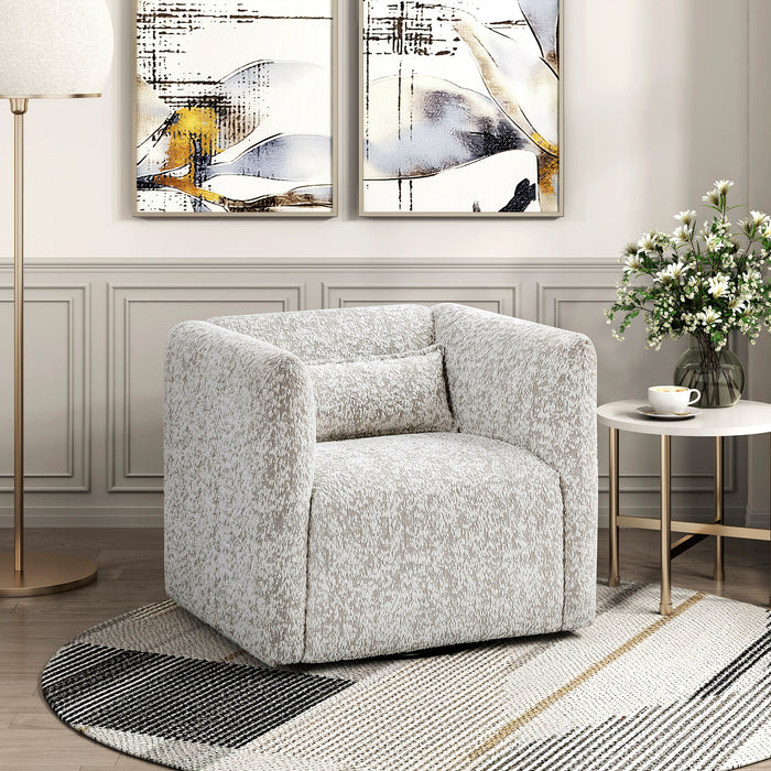 OakvillePark Fenlow Jacquard Swivel Chair