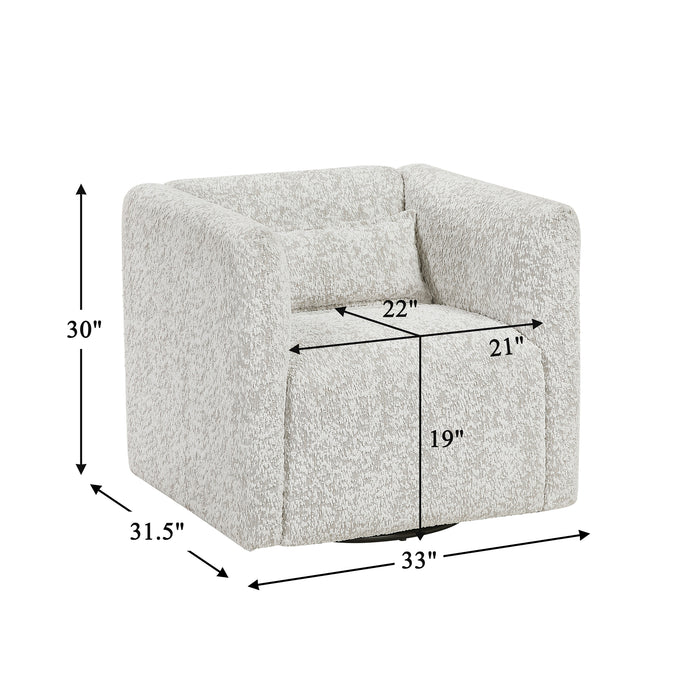 OakvillePark Fenlow Jacquard Swivel Chair