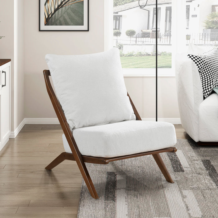 OakvillePark Ovela Textured Fabric Accent Chair