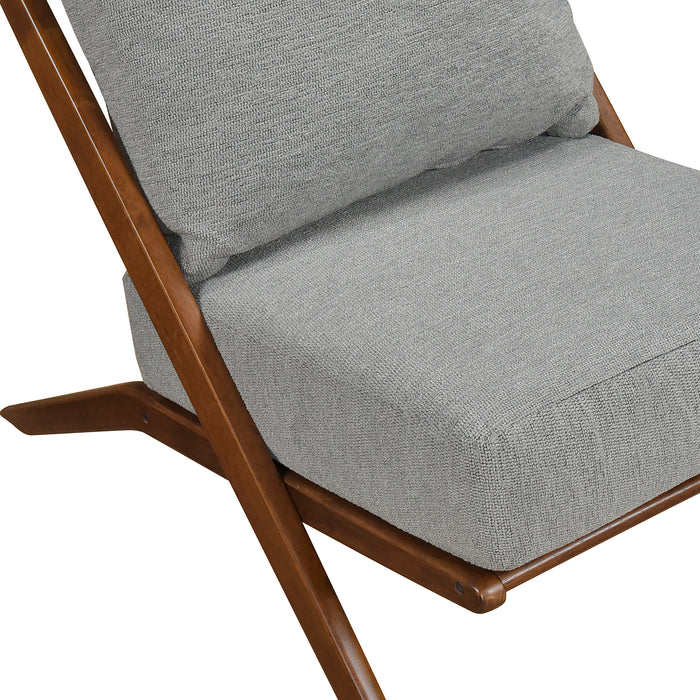 OakvillePark Ovela Textured Fabric Accent Chair