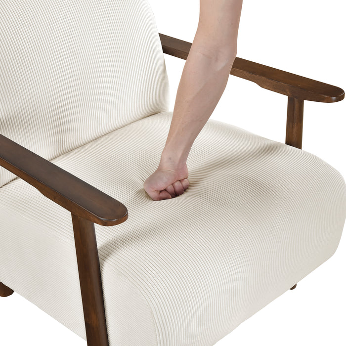 OakvillePark Aralune Corduroy Accent Chair