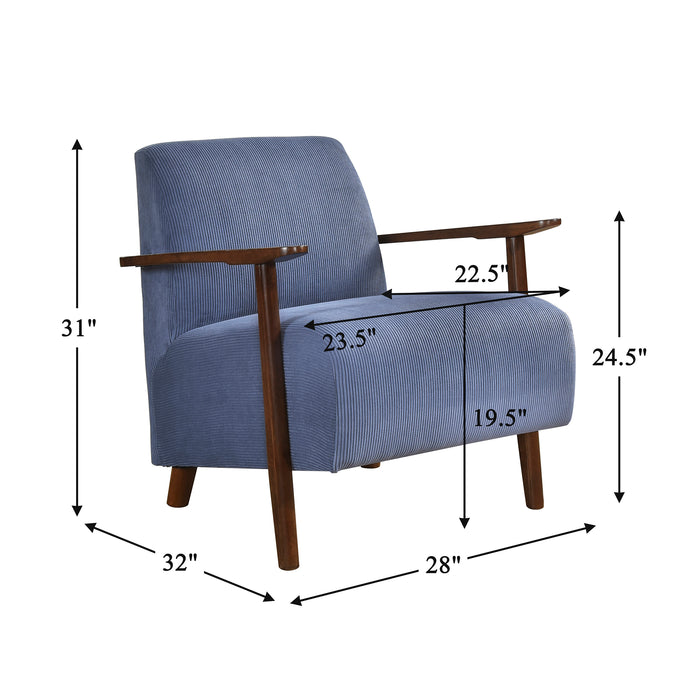 OakvillePark Aralune Corduroy Accent Chair