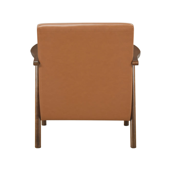 OakvillePark Tresthaven Faux Leather Accent Chair