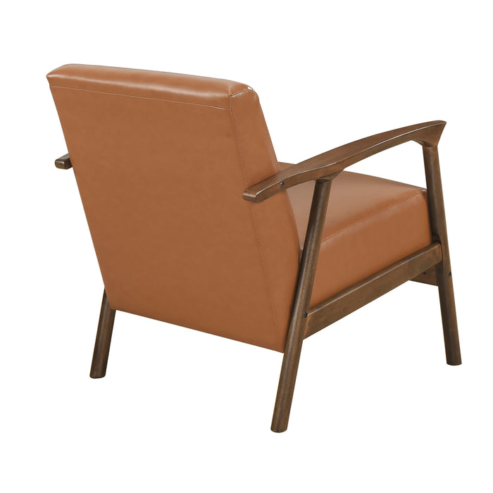 OakvillePark Tresthaven Faux Leather Accent Chair