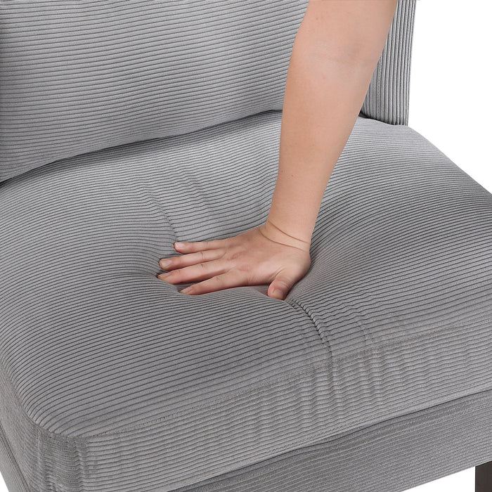 OakvillePark Terncliffe Corduroy Accent Chair