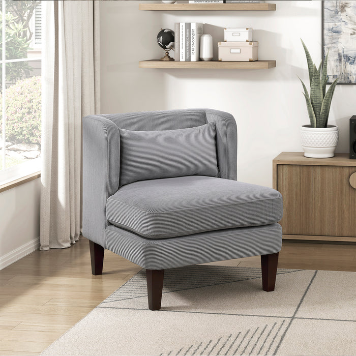 OakvillePark Terncliffe Corduroy Accent Chair