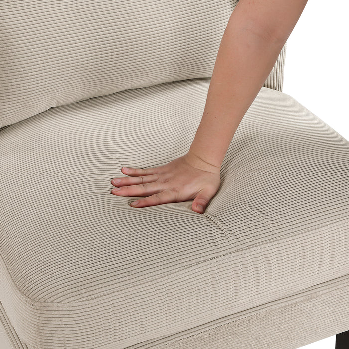 OakvillePark Terncliffe Corduroy Accent Chair