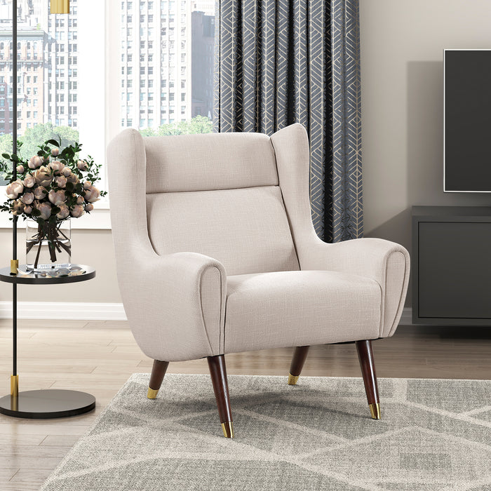 OakvillePark Calista Textured Fabric Accent Chair