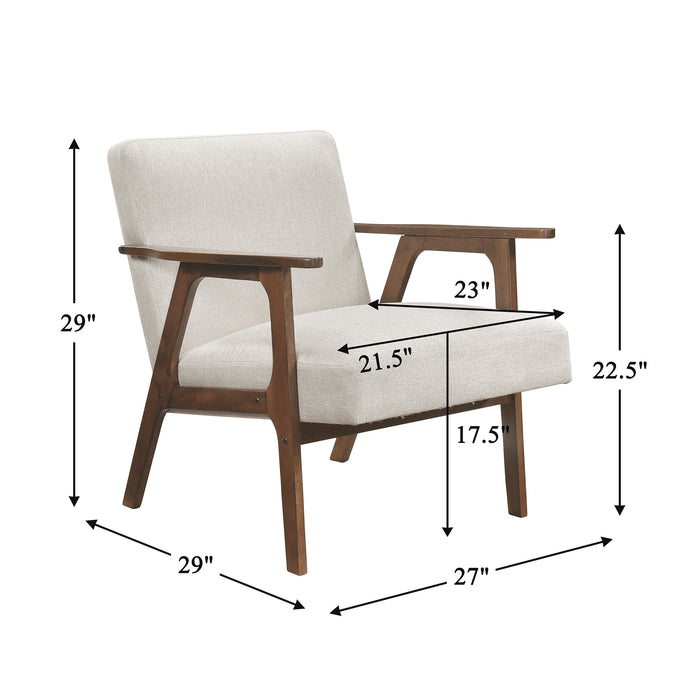 OakvillePark Harrowveil Textured Fabric Accent Chair