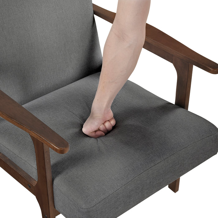 OakvillePark Harrowveil Textured Fabric Accent Chair
