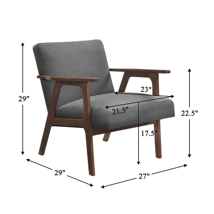 OakvillePark Harrowveil Textured Fabric Accent Chair