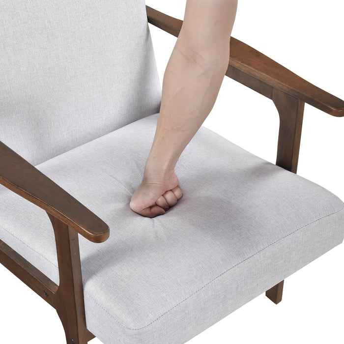 OakvillePark Harrowveil Textured Fabric Accent Chair