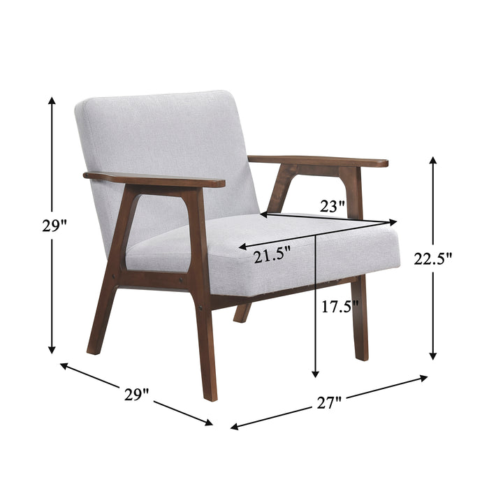 OakvillePark Harrowveil Textured Fabric Accent Chair