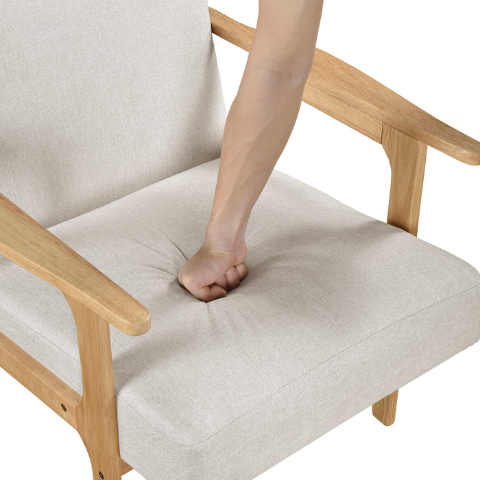 OakvillePark Harrowveil Textured Fabric Accent Chair
