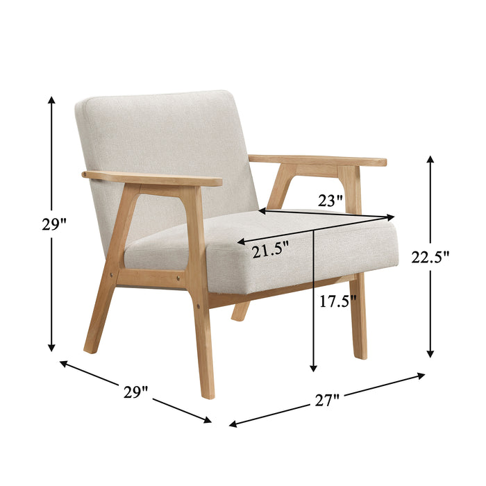 OakvillePark Harrowveil Textured Fabric Accent Chair