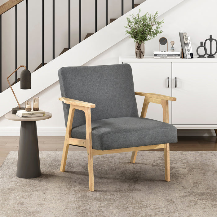 OakvillePark Harrowveil Textured Fabric Accent Chair