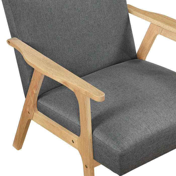 OakvillePark Harrowveil Textured Fabric Accent Chair