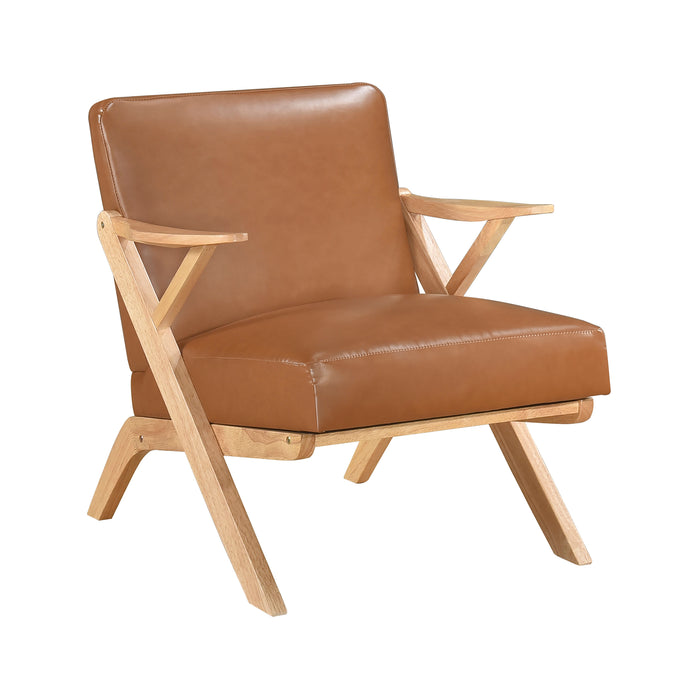 OakvillePark Loxbury Faux Leather Accent Chair