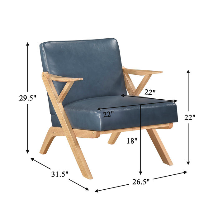 OakvillePark Loxbury Faux Leather Accent Chair