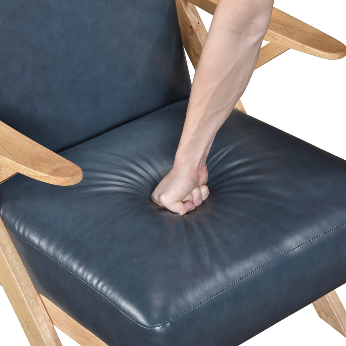 OakvillePark Loxbury Faux Leather Accent Chair