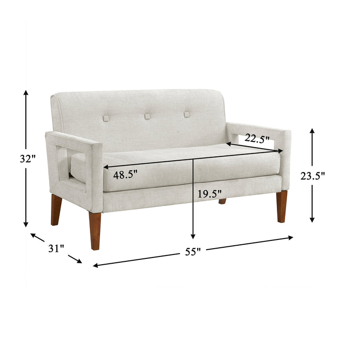 OakvillePark Vanton Chenille Loveseat