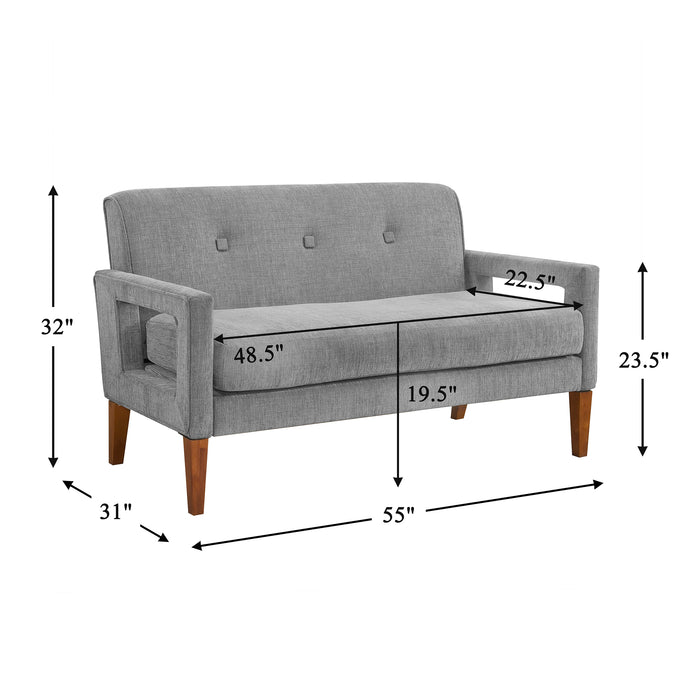 OakvillePark Vanton Chenille Loveseat