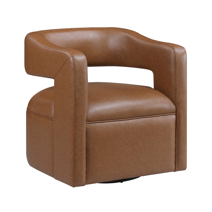 OakvillePark Azura Faux Leather Swivel Chair