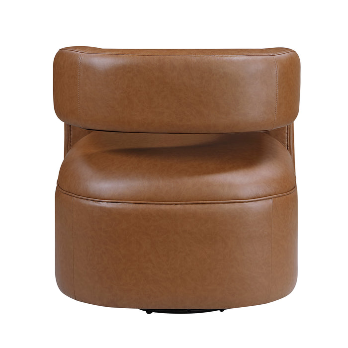 OakvillePark Azura Faux Leather Swivel Chair