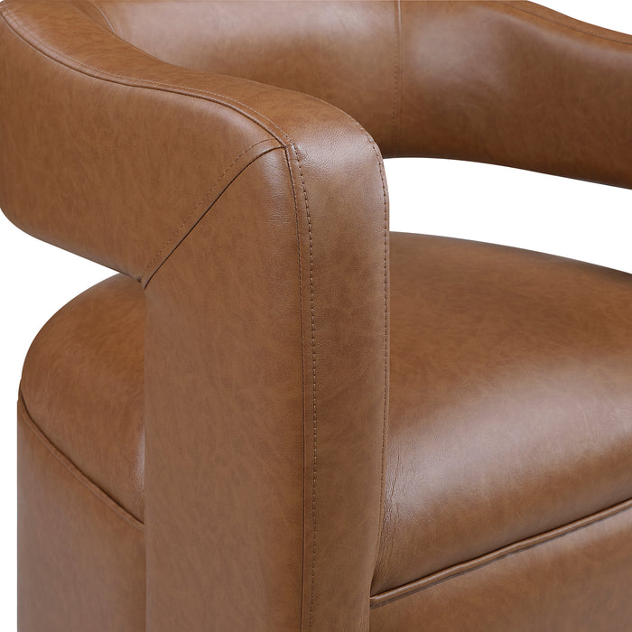 OakvillePark Azura Faux Leather Swivel Chair