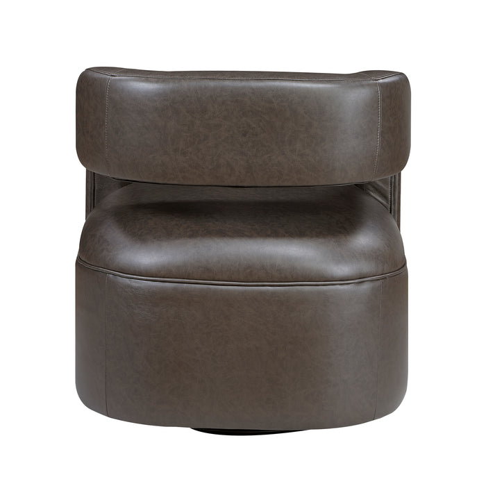 OakvillePark Azura Faux Leather Swivel Chair