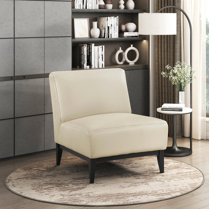 OakvillePark Mossmere Leather Accent Chair