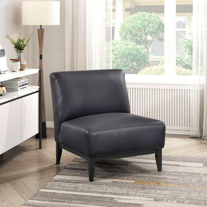 OakvillePark Mossmere Leather Accent Chair