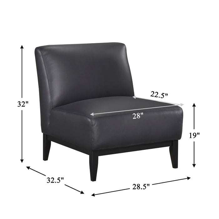 OakvillePark Mossmere Leather Accent Chair