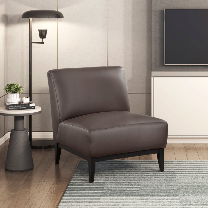 OakvillePark Mossmere Leather Accent Chair