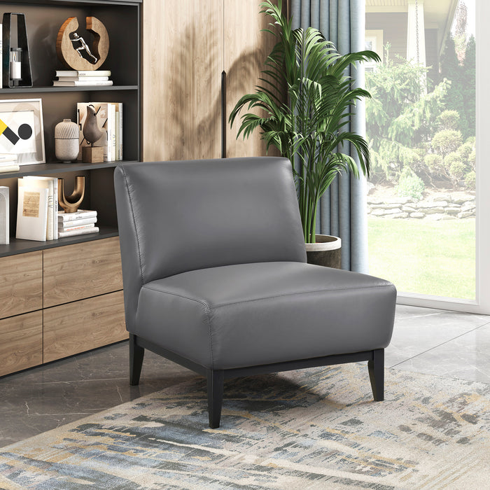 OakvillePark Mossmere Leather Accent Chair