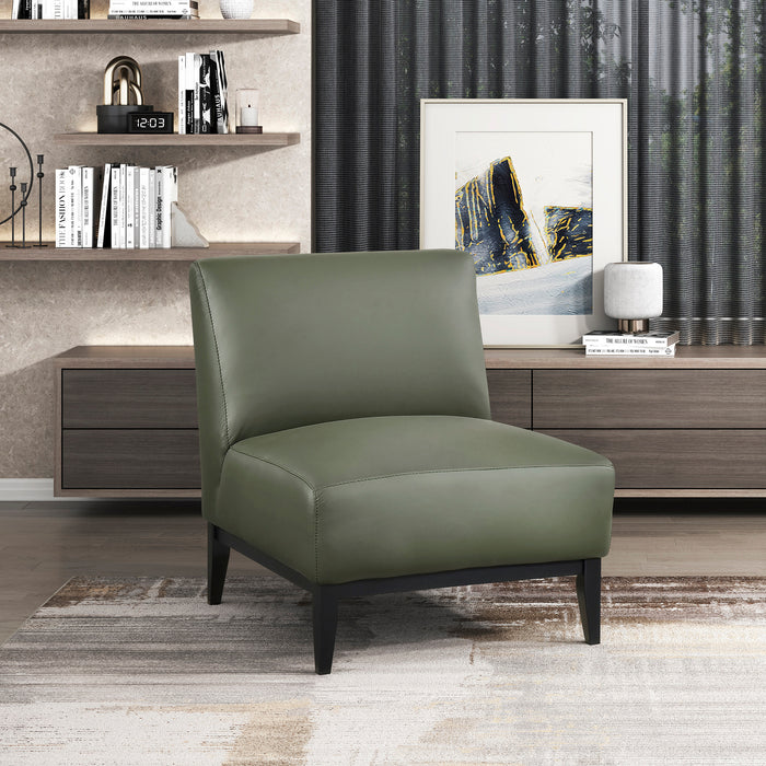 OakvillePark Mossmere Leather Accent Chair