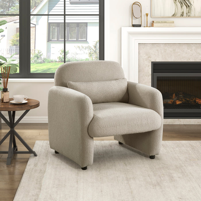 OakvillePark Therrow Boucle Fabric Accent Chair