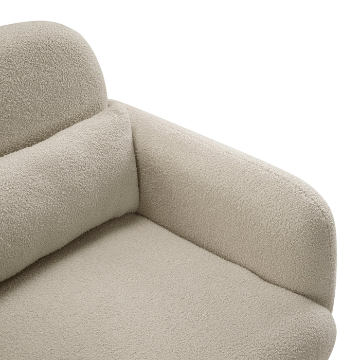 OakvillePark Therrow Boucle Fabric Accent Chair