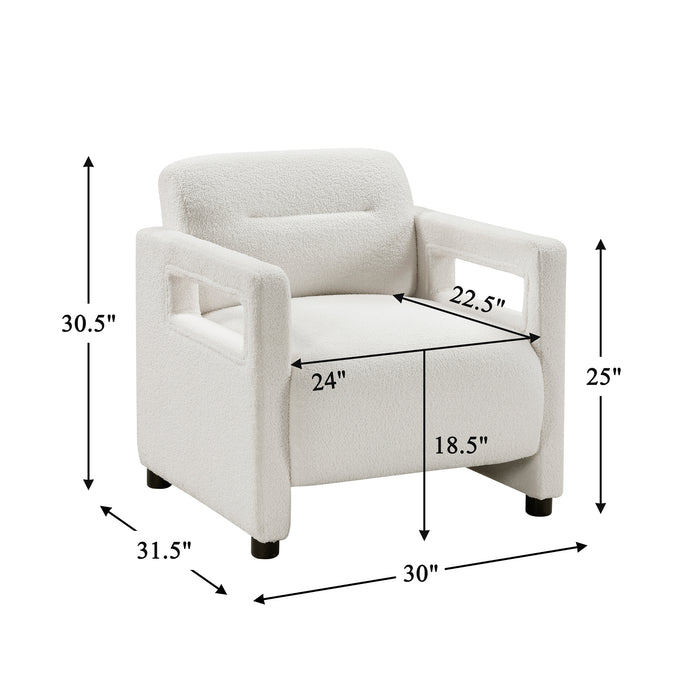 OakvillePark Palisora Boucle Accent Chair