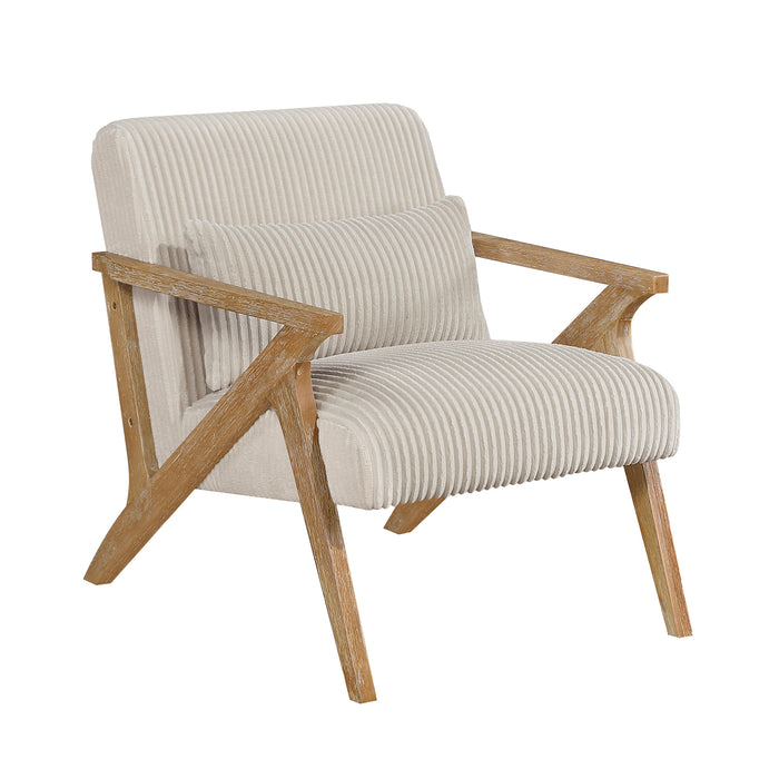 OakvillePark Papyrus Corduroy Accent Chair