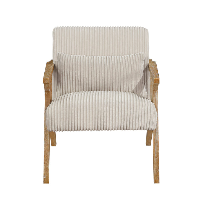 OakvillePark Papyrus Corduroy Accent Chair
