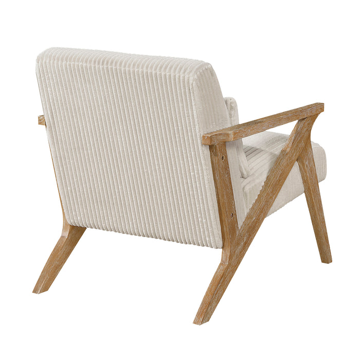 OakvillePark Papyrus Corduroy Accent Chair