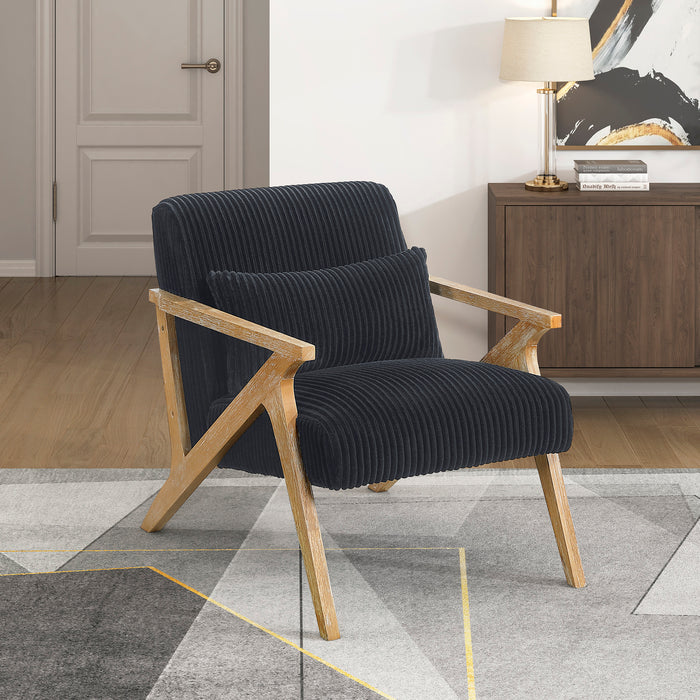 OakvillePark Papyrus Corduroy Accent Chair