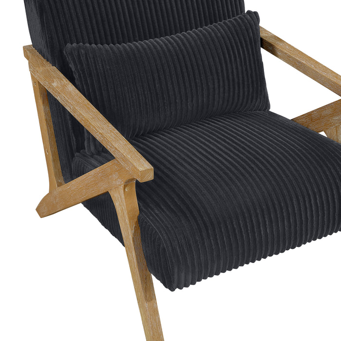 OakvillePark Papyrus Corduroy Accent Chair