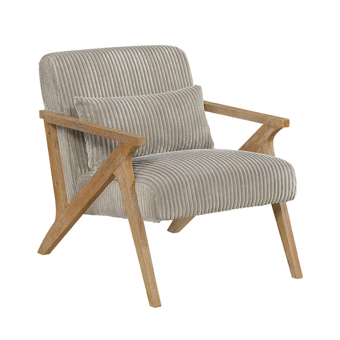 OakvillePark Papyrus Corduroy Accent Chair