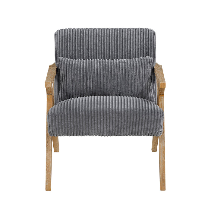 OakvillePark Papyrus Corduroy Accent Chair