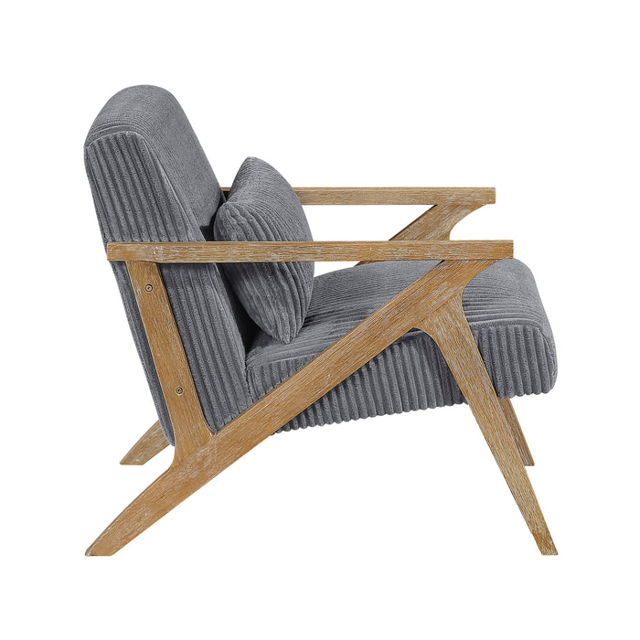 OakvillePark Papyrus Corduroy Accent Chair