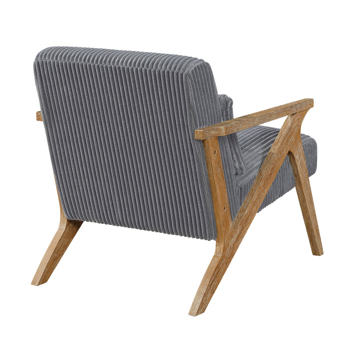 OakvillePark Papyrus Corduroy Accent Chair